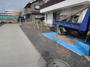 施工現場報告（武蔵村山市）